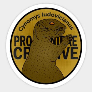 Cynomys Sticker